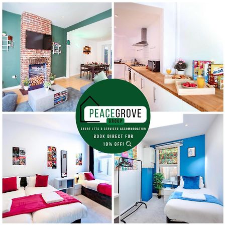 Three Bedroom House By Peacegrove Homes Short Lets & Serviced Accommodation Brighton With Free Wifi & Pet Friendly 外观 照片